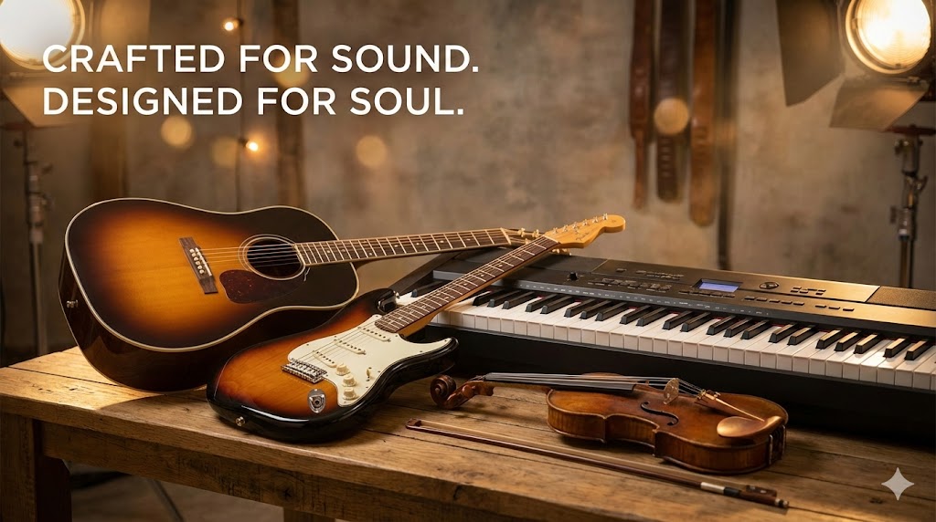 Quality music instruments